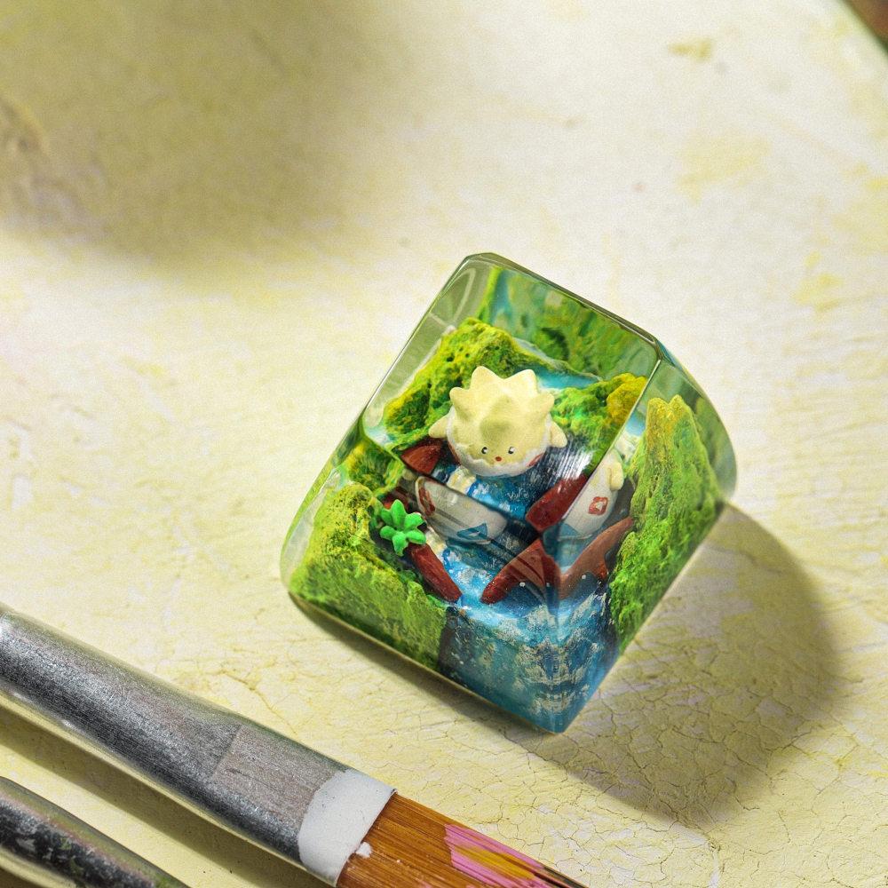 Pokemon - Togepi Artisan Keycap Breakwooden 2