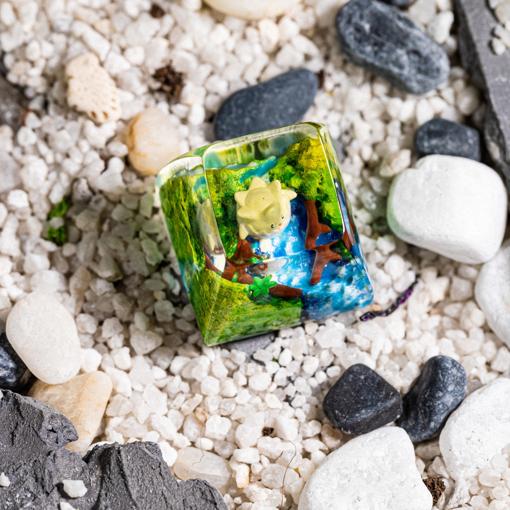 Pokemon - Togepi Artisan Keycap Breakwooden 3