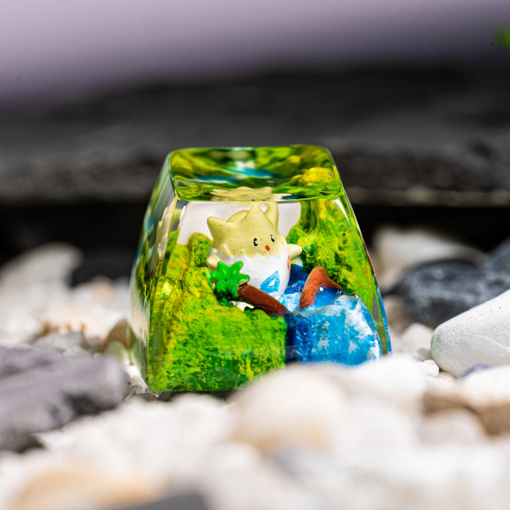 Pokemon - Togepi Artisan Keycap Breakwooden 3