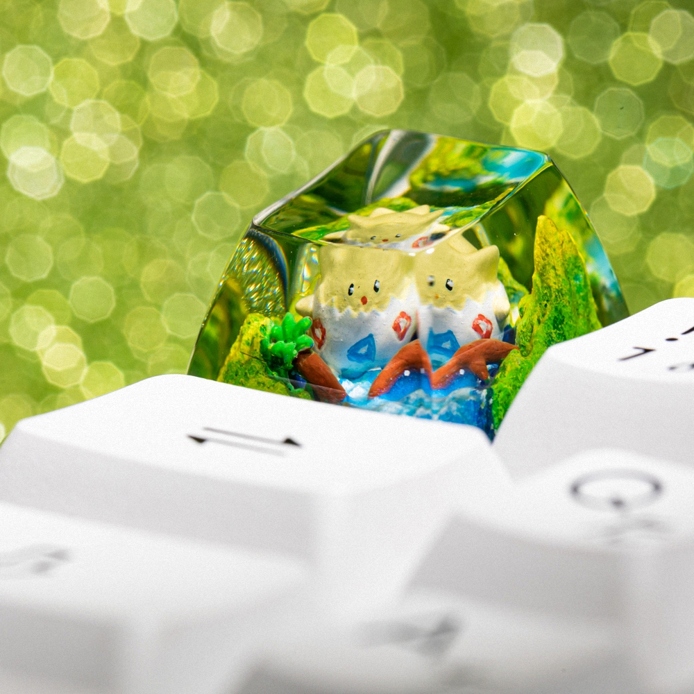 Pokemon - Togepi Artisan Keycap Breakwooden 4