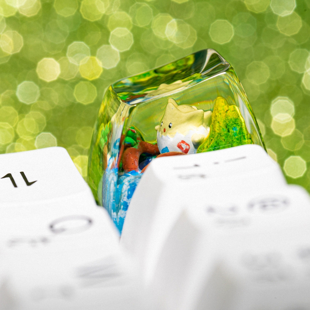 Pokemon - Togepi Artisan Keycap Breakwooden 4