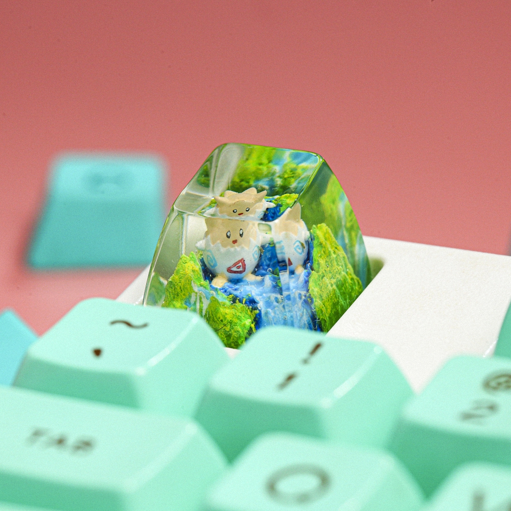 Pokemon - Togepi Artisan Keycap Breakwooden 5
