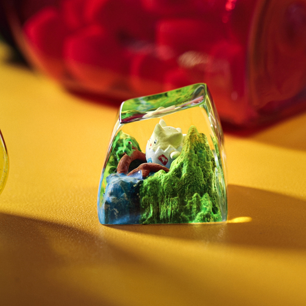 Pokemon - Togepi Artisan Keycap Breakwooden 6