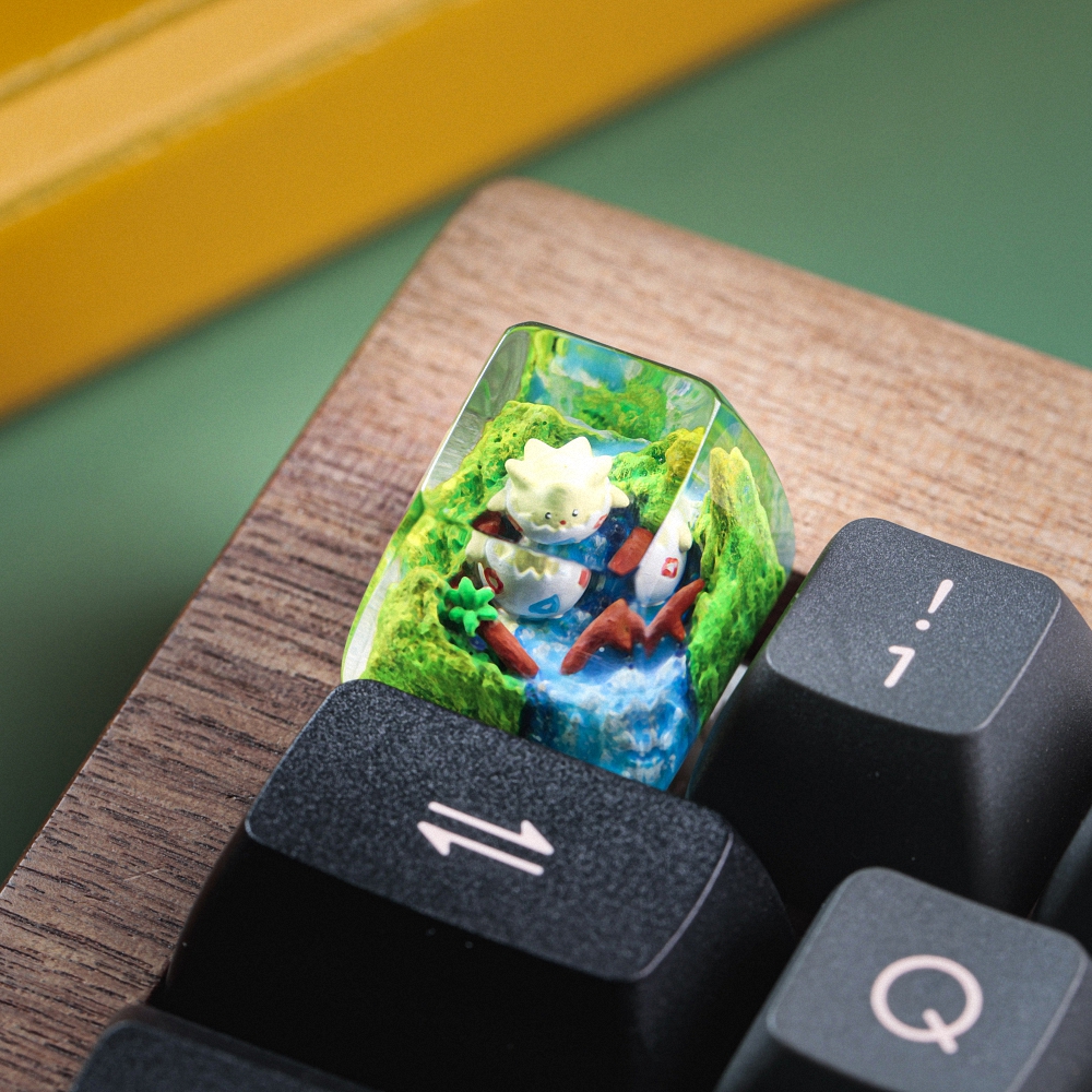 Pokemon - Togepi Artisan Keycap Breakwooden 6