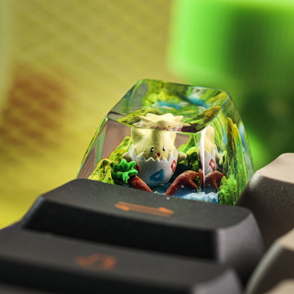 Pokemon - Togepi Artisan Keycap Breakwooden 7