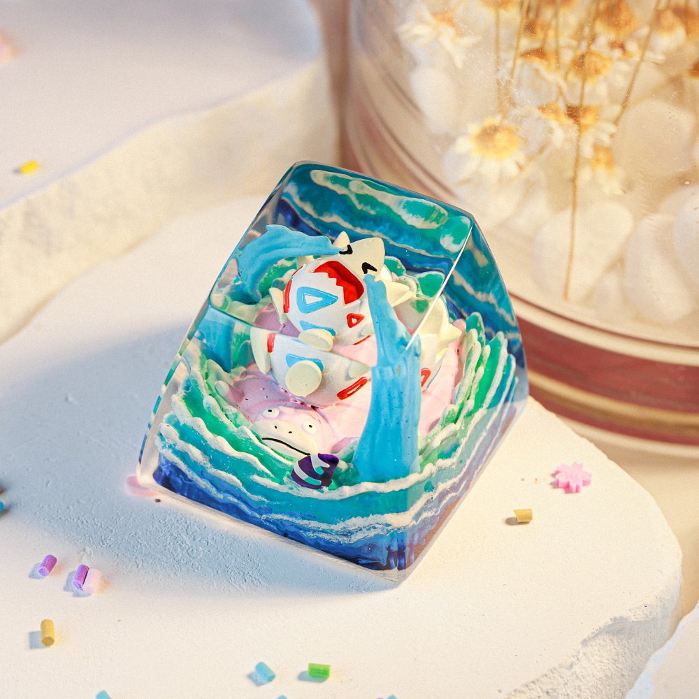 Pokemon - Togepi Artisan Keycap Breakwooden 8