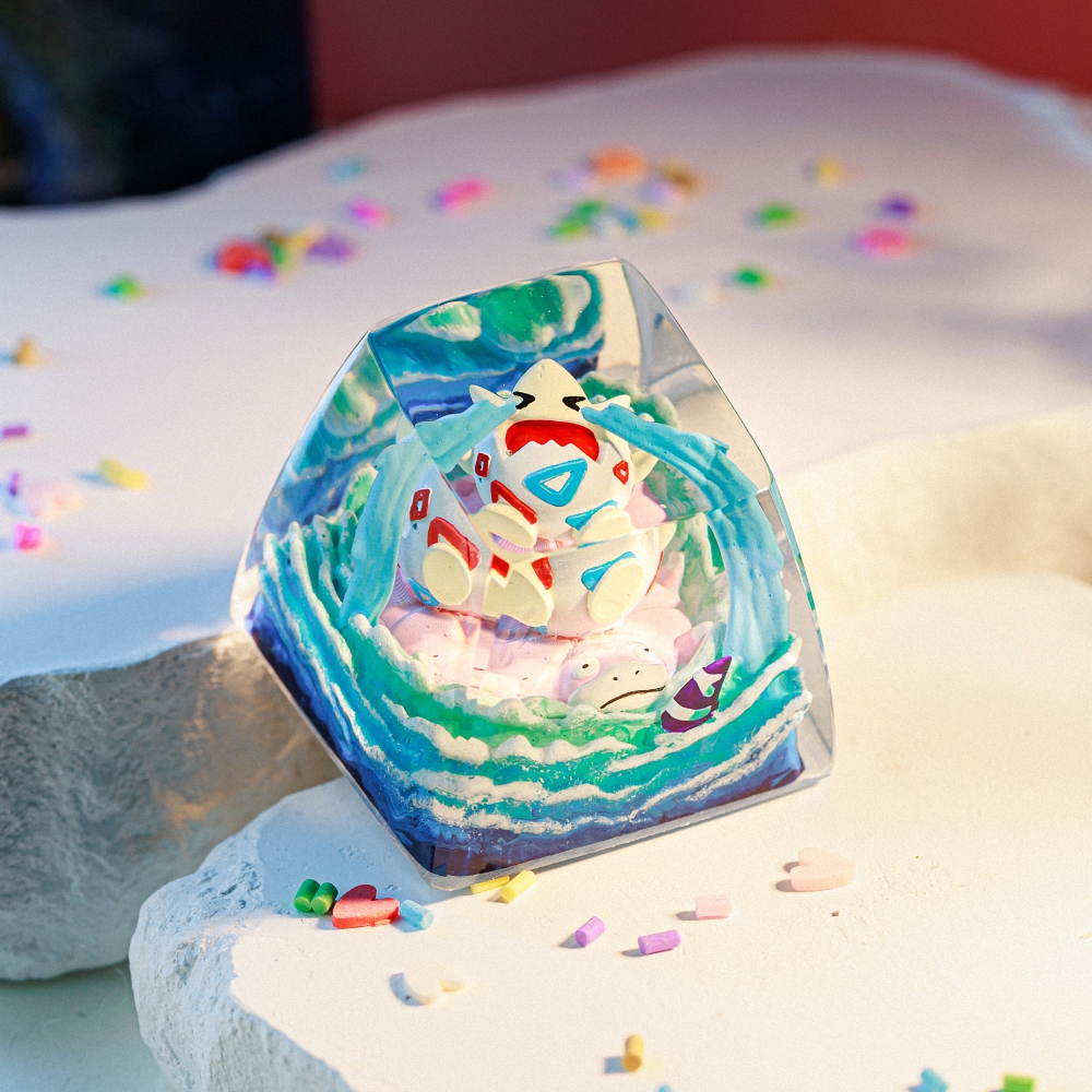 Pokemon - Togepi Artisan Keycap Breakwooden 8