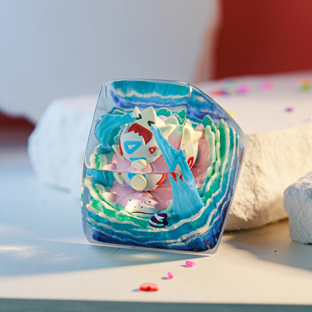 Pokemon - Togepi Artisan Keycap Breakwooden 8