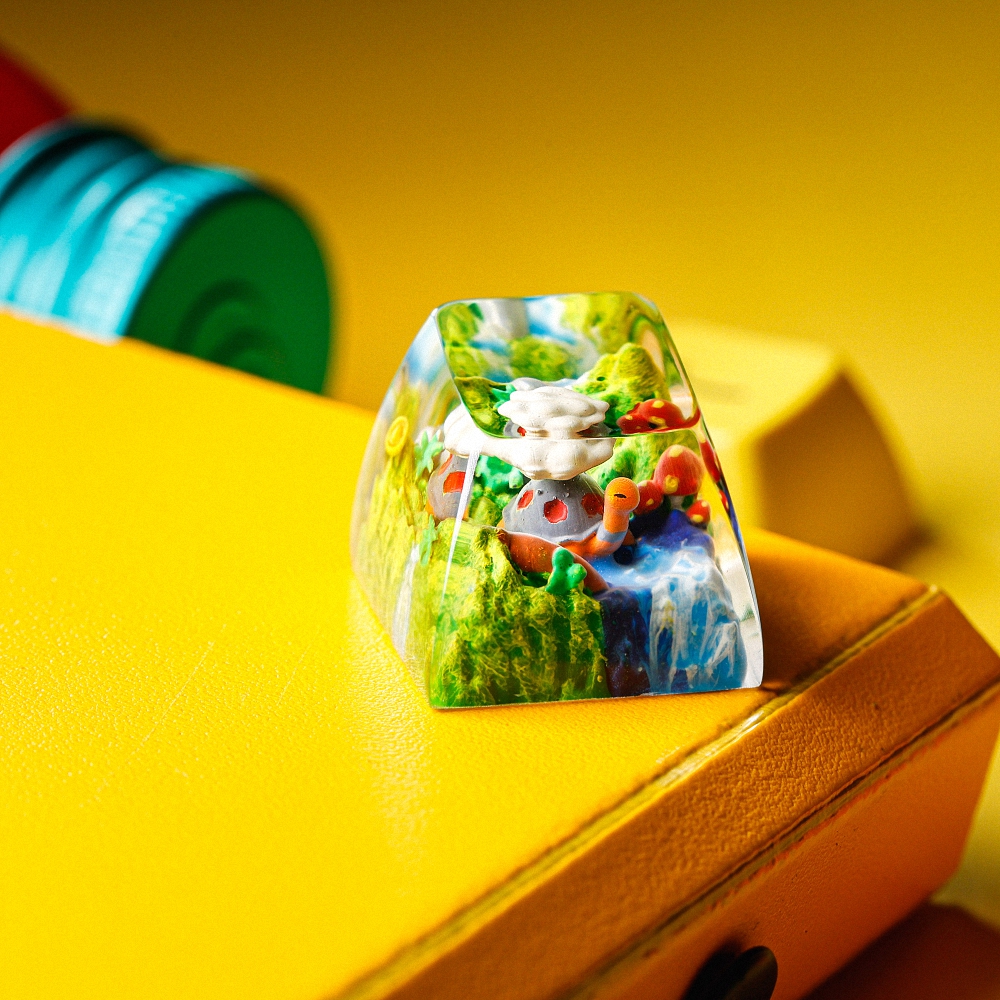 Pokemon - Torkoal Artisan Keycap Breakwooden 2