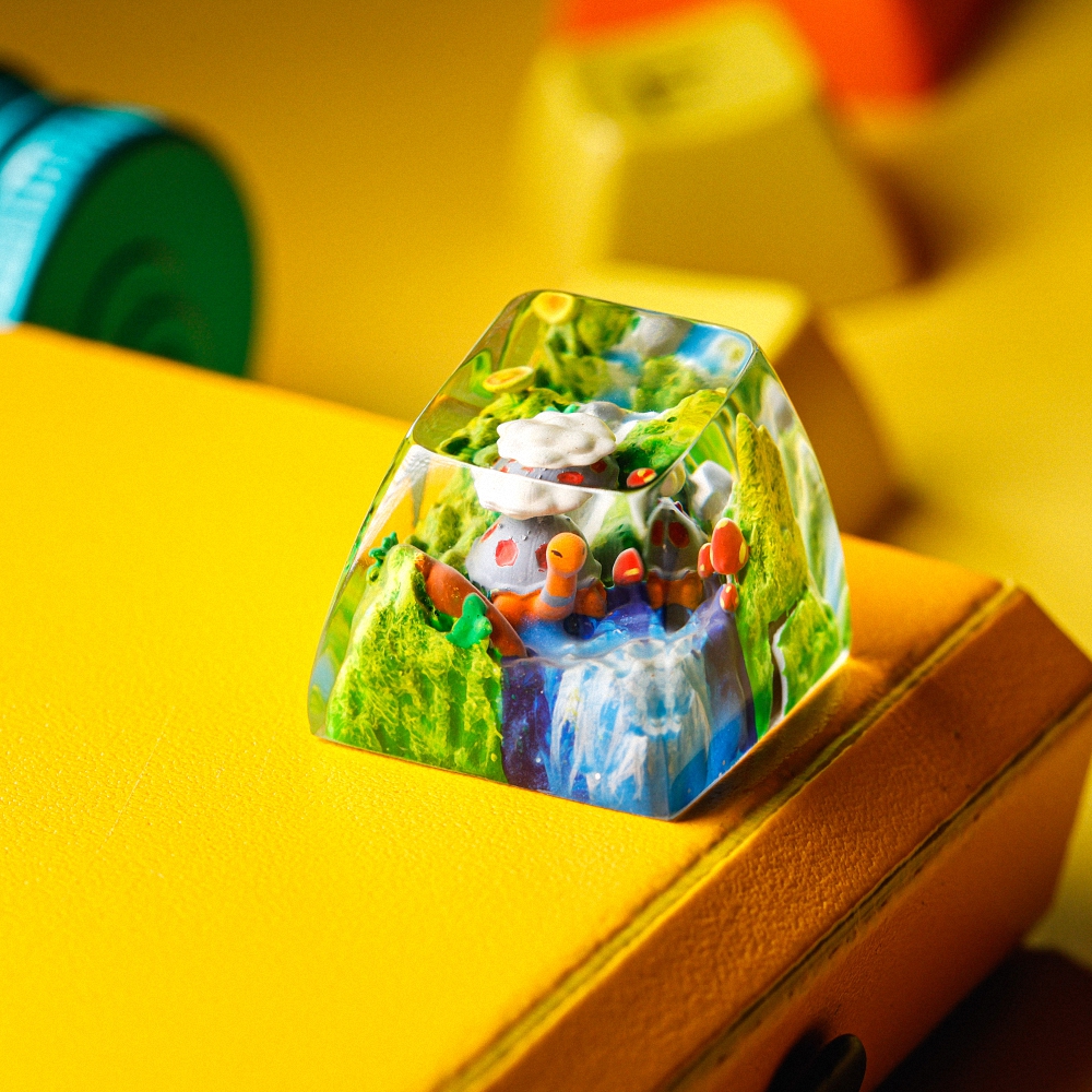 Pokemon - Torkoal Artisan Keycap Breakwooden 2