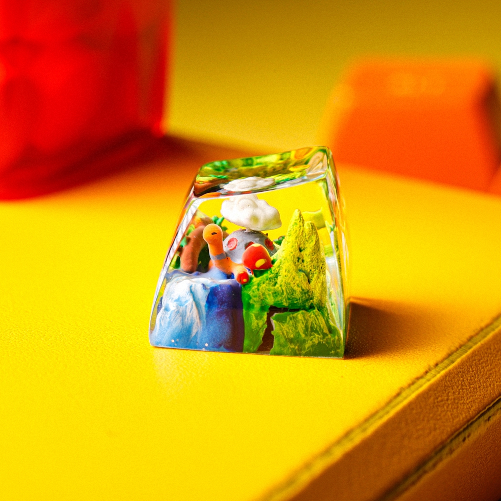 Pokemon - Torkoal Artisan Keycap Breakwooden 2