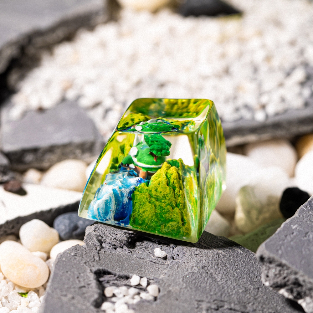 Pokemon - Torterra Artisan Keycap Breakwooden 4