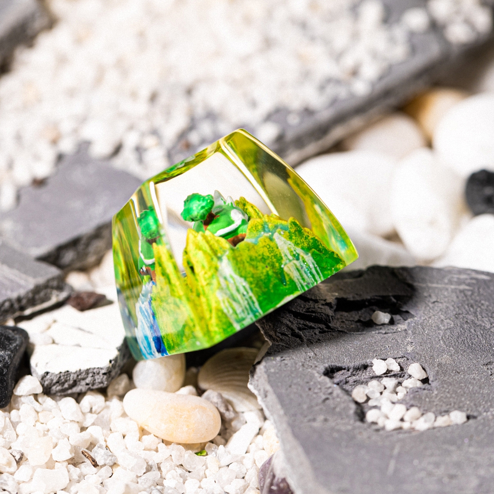 Pokemon - Torterra Artisan Keycap Breakwooden 4