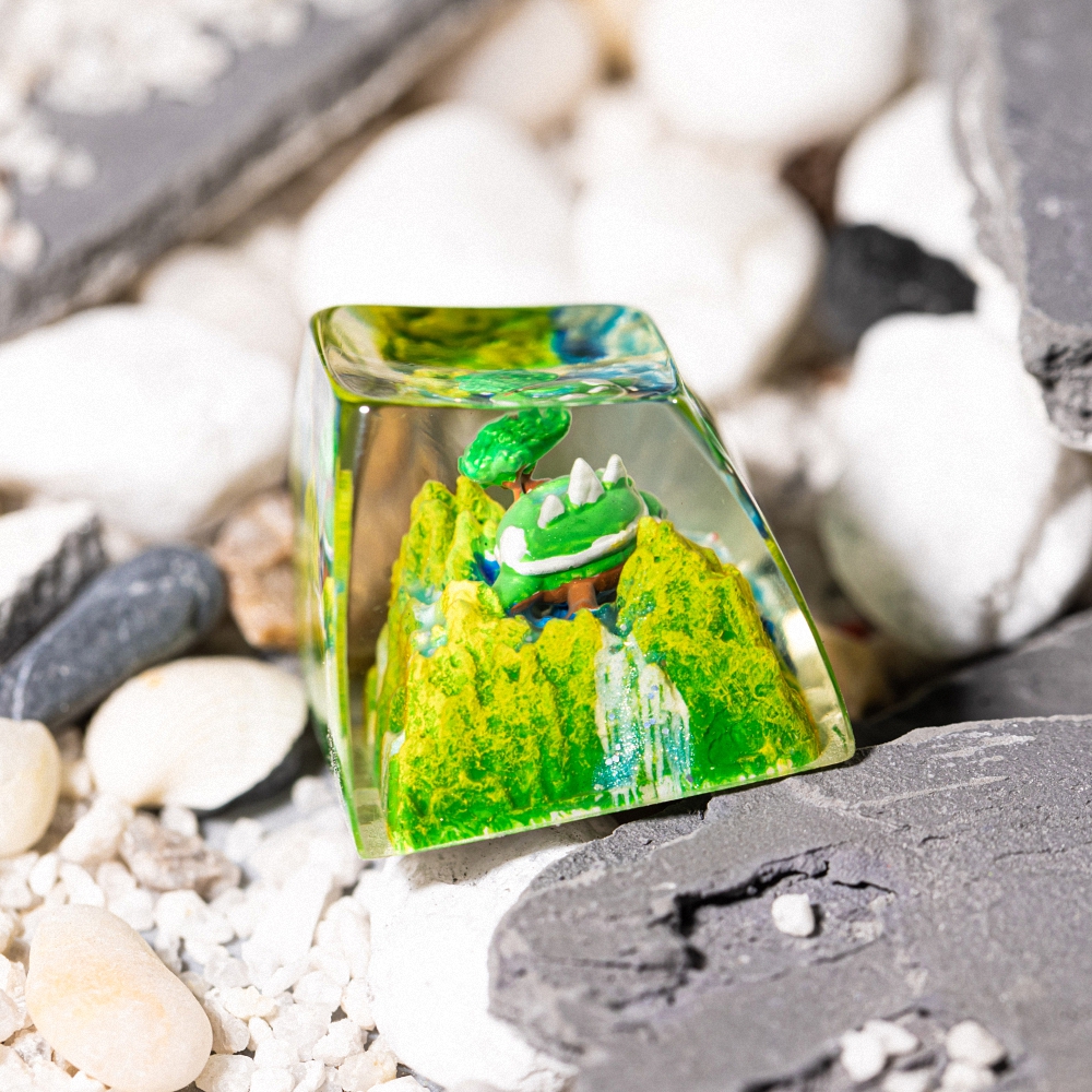 Pokemon - Torterra Artisan Keycap Breakwooden 4