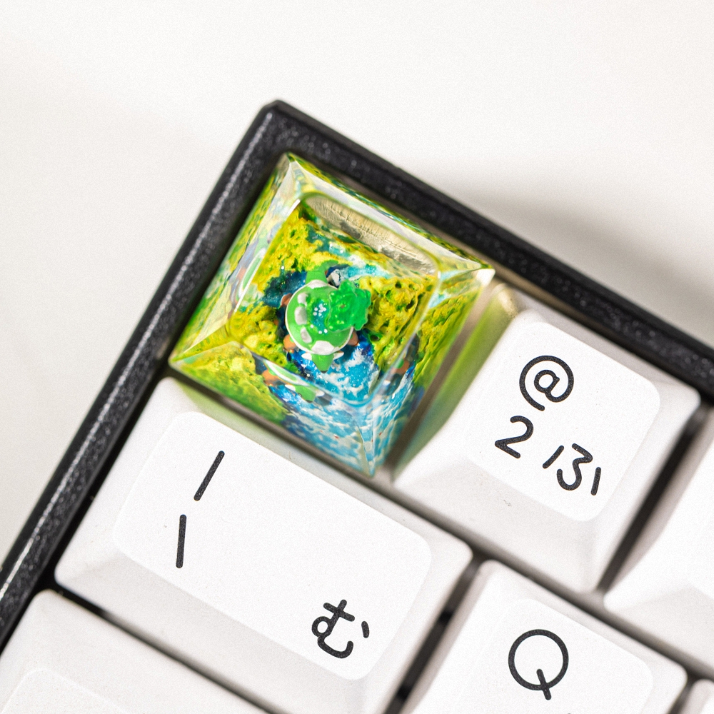 Pokemon - Torterra Artisan Keycap Breakwooden 5