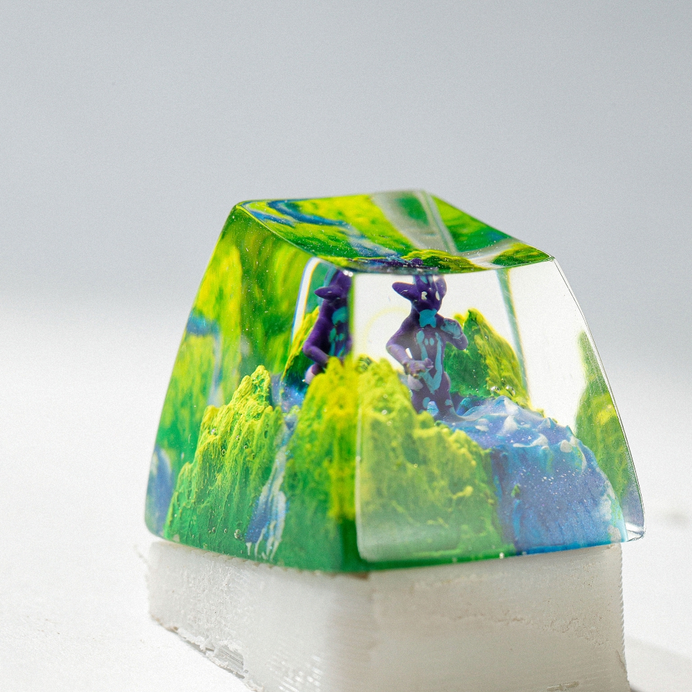 Pokemon - Toxtricity Artisan Keycap Breakwooden