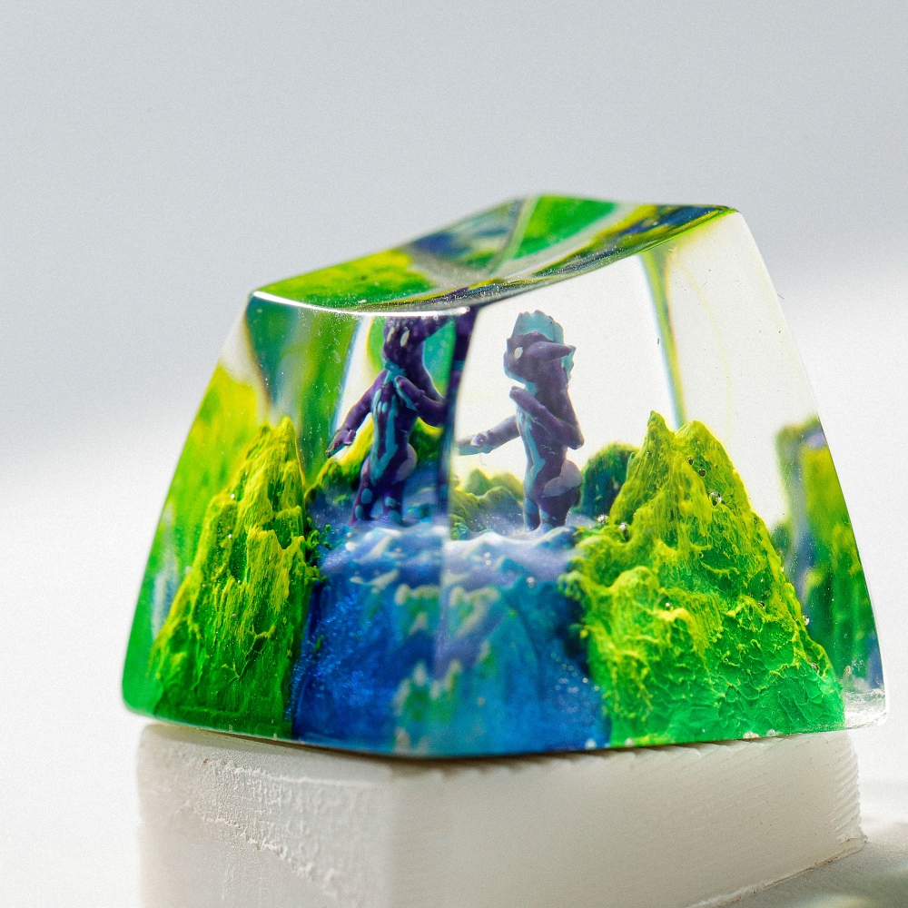 Pokemon - Toxtricity Artisan Keycap Breakwooden