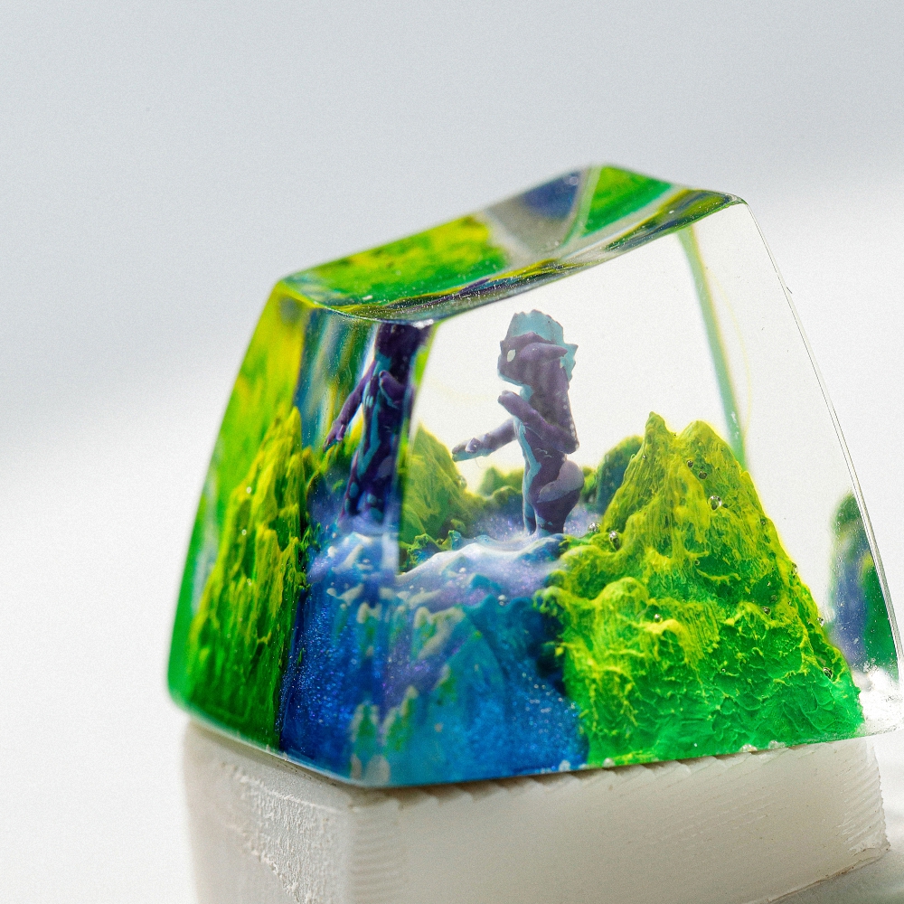 Pokemon - Toxtricity Artisan Keycap Breakwooden