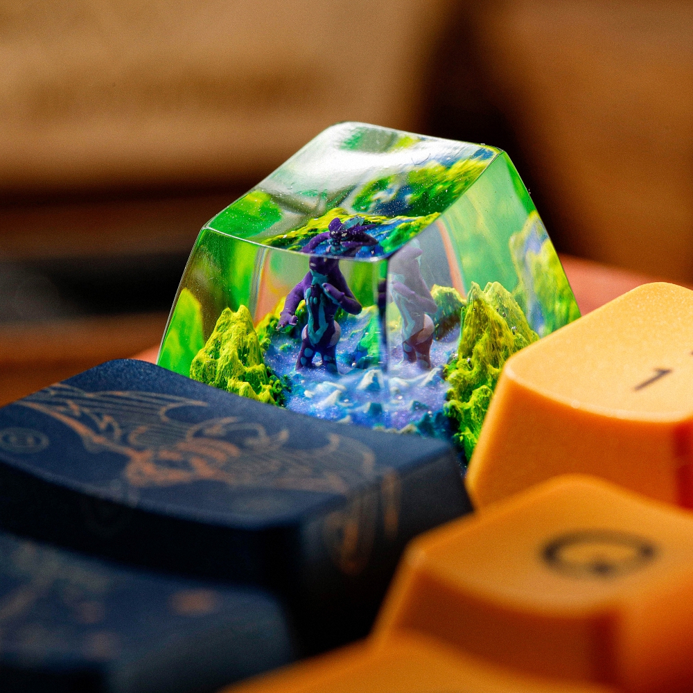 Pokemon - Toxtricity Artisan Keycap Breakwooden 2