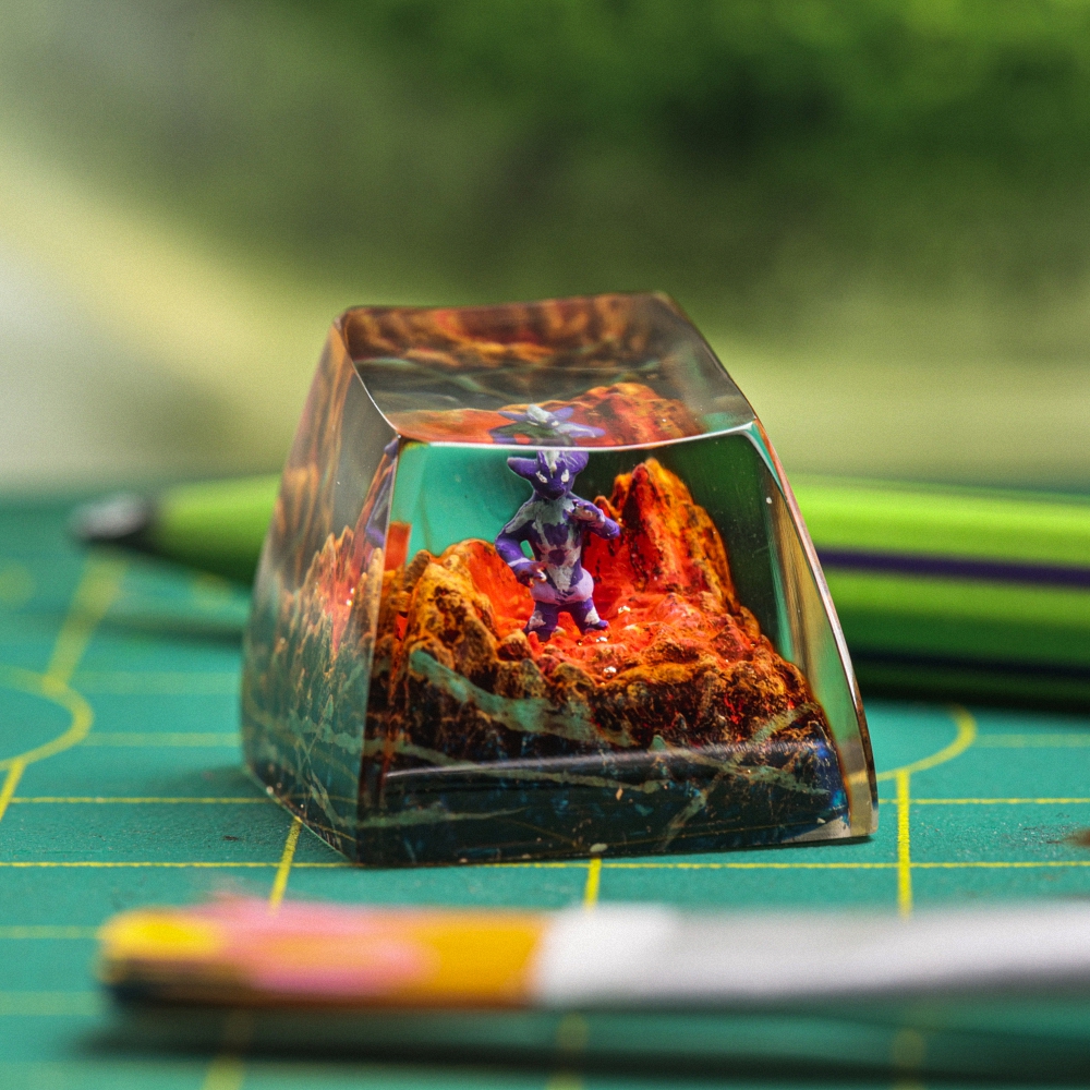 Pokemon - Toxtricity Artisan Keycap Breakwooden 3