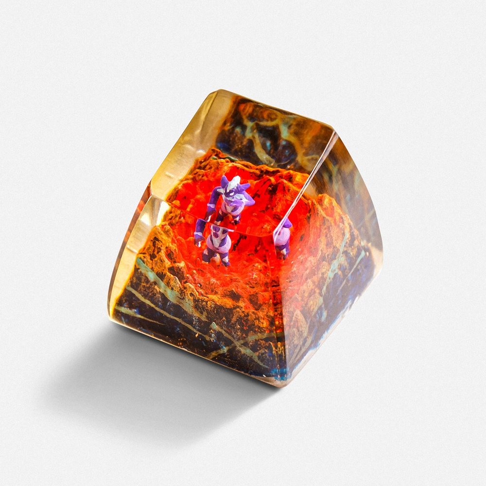 Pokemon - Toxtricity Artisan Keycap Breakwooden 4