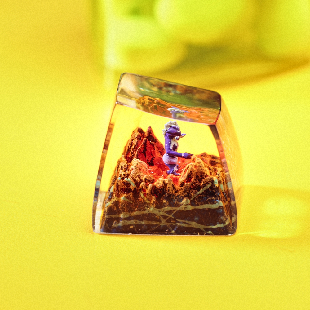 Pokemon - Toxtricity Artisan Keycap Breakwooden 5