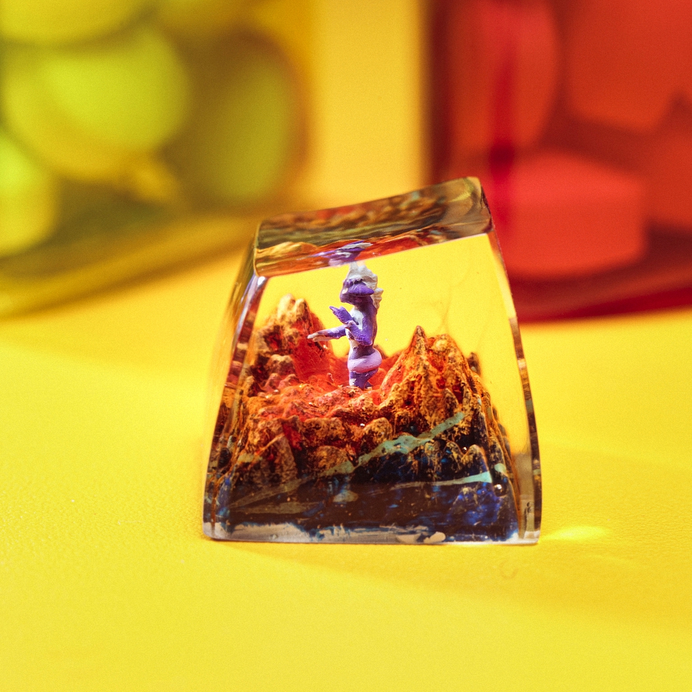 Pokemon - Toxtricity Artisan Keycap Breakwooden 5