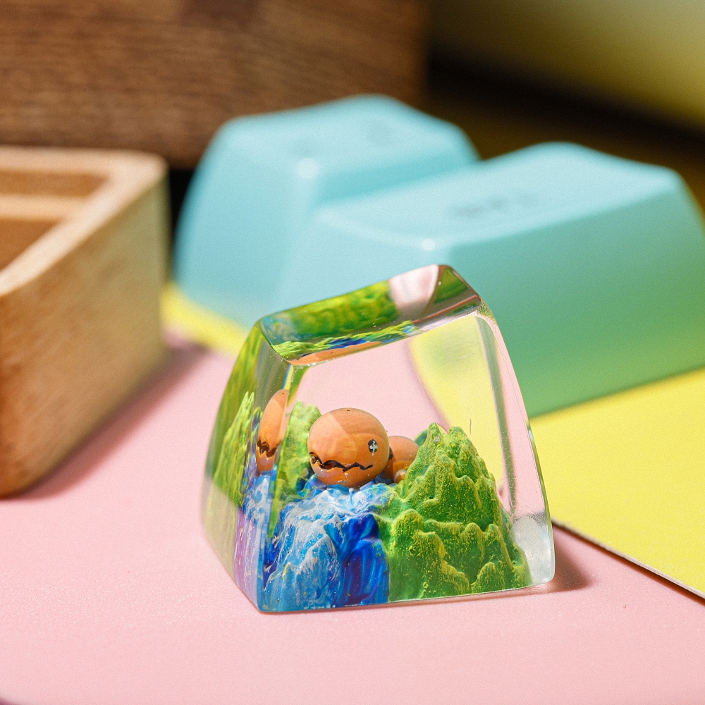 Pokemon - Trapinch Artisan Keycap Breakwooden