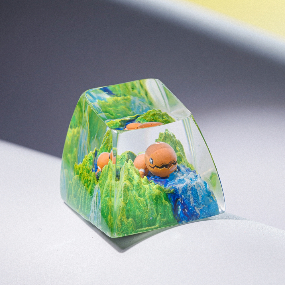 Pokemon - Trapinch Artisan Keycap Breakwooden