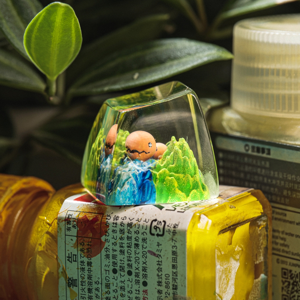 Pokemon - Trapinch Artisan Keycap Breakwooden 3