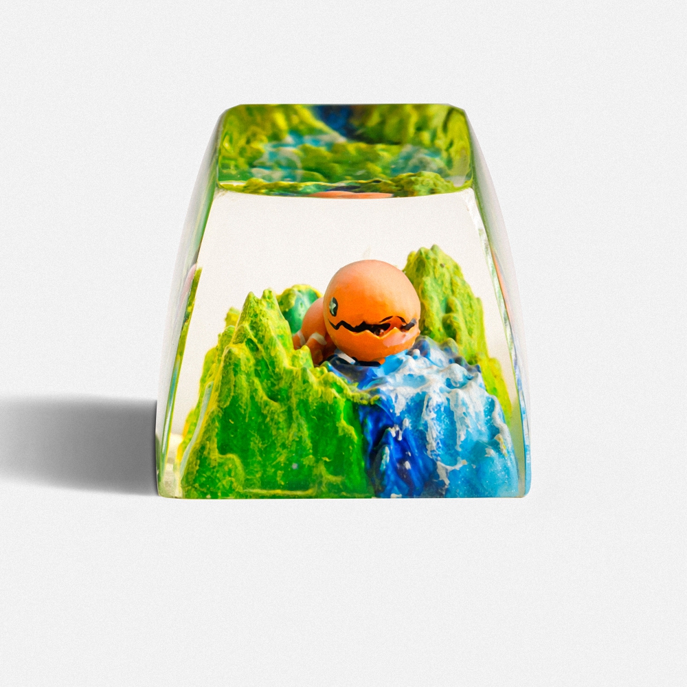 Pokemon - Trapinch Artisan Keycap Breakwooden 4