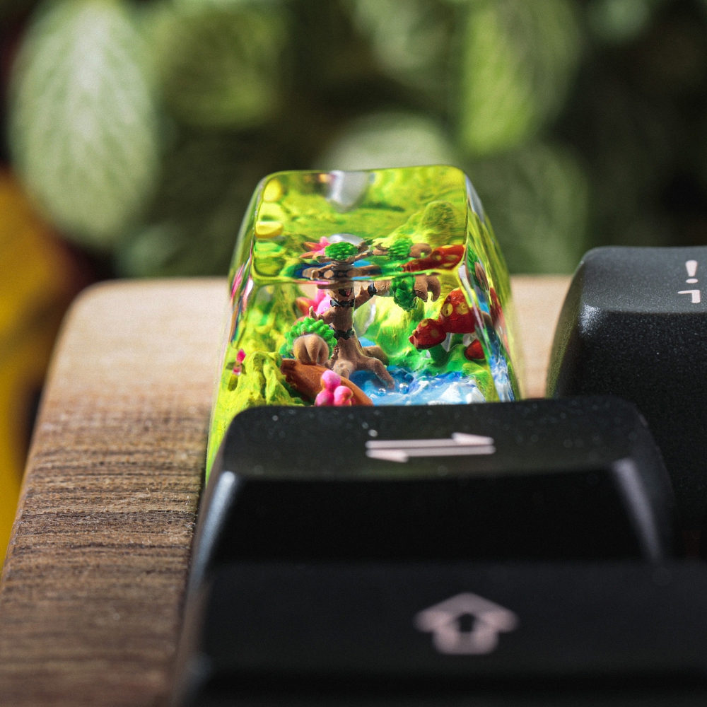 Pokemon - Trevenant Artisan Keycap Breakwooden 2