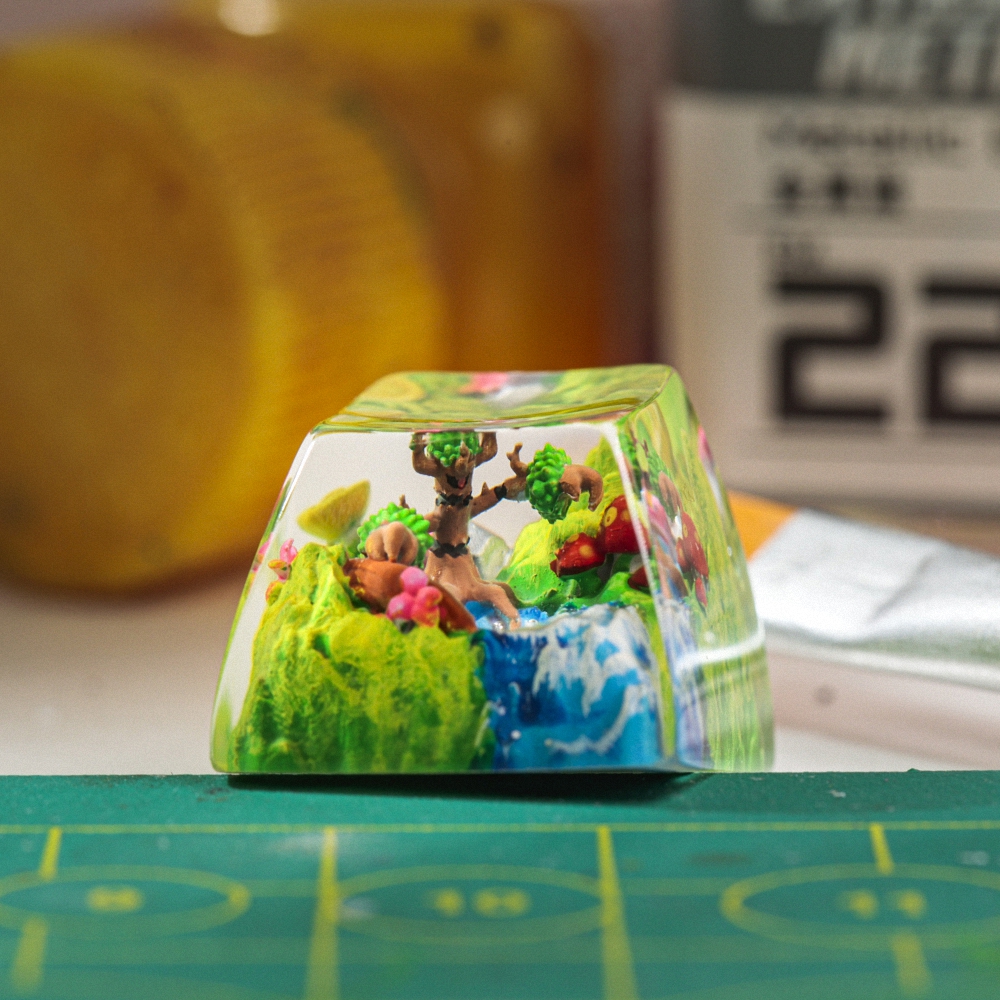 Pokemon - Trevenant Artisan Keycap Breakwooden 3