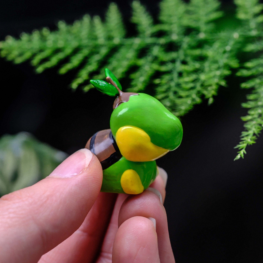 Pokemon - Turtwig Artisan Keycap Breakwooden 5