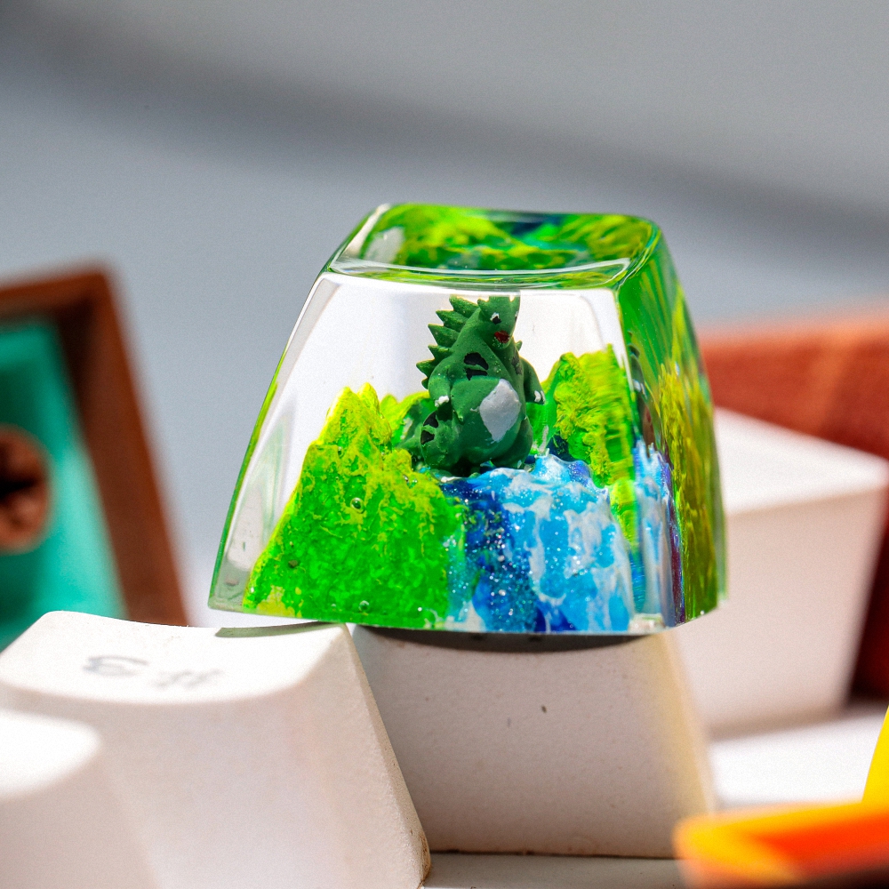 Pokemon - Tyranitar Artisan Keycap Breakwooden