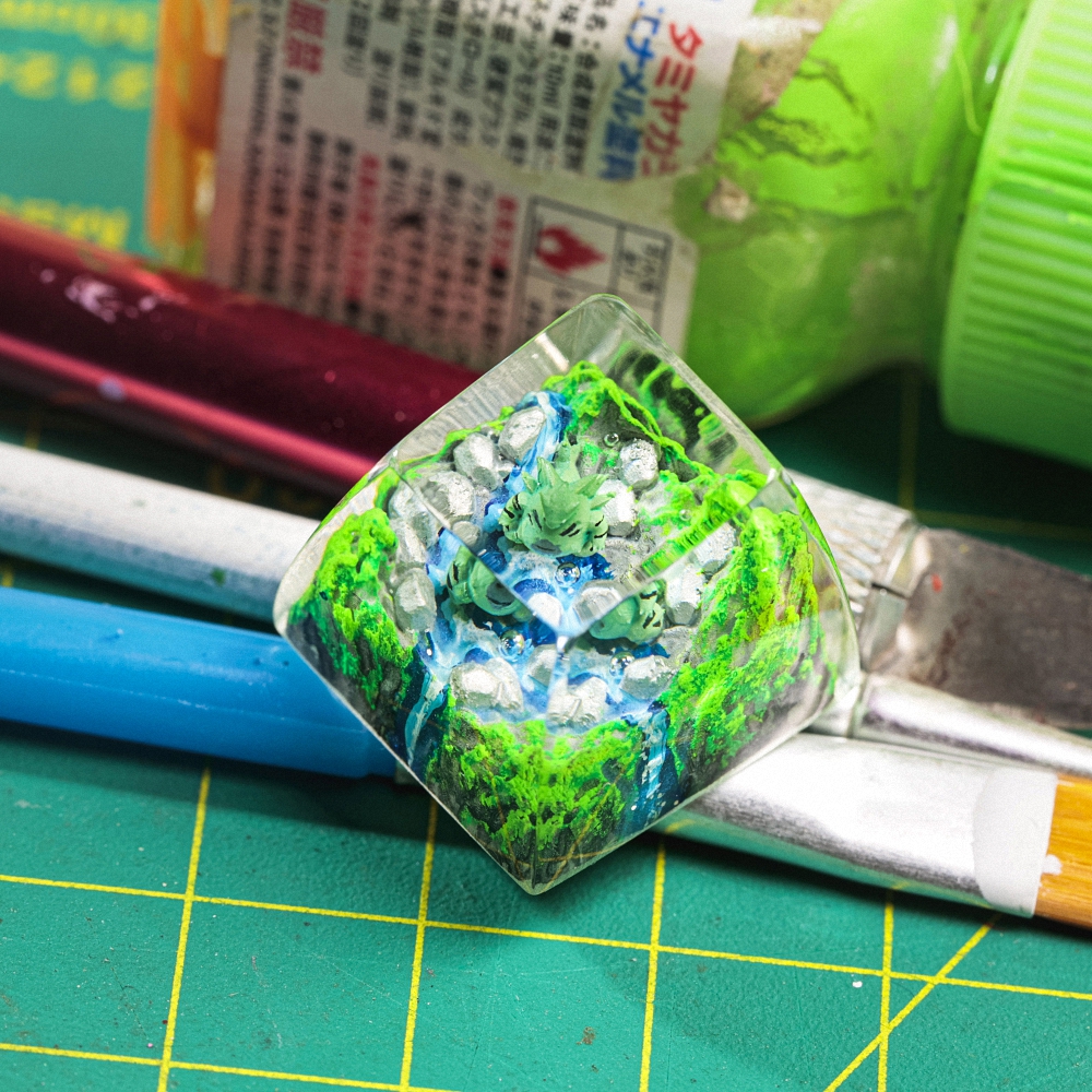 Pokemon - Tyranitar Artisan Keycap Breakwooden 3