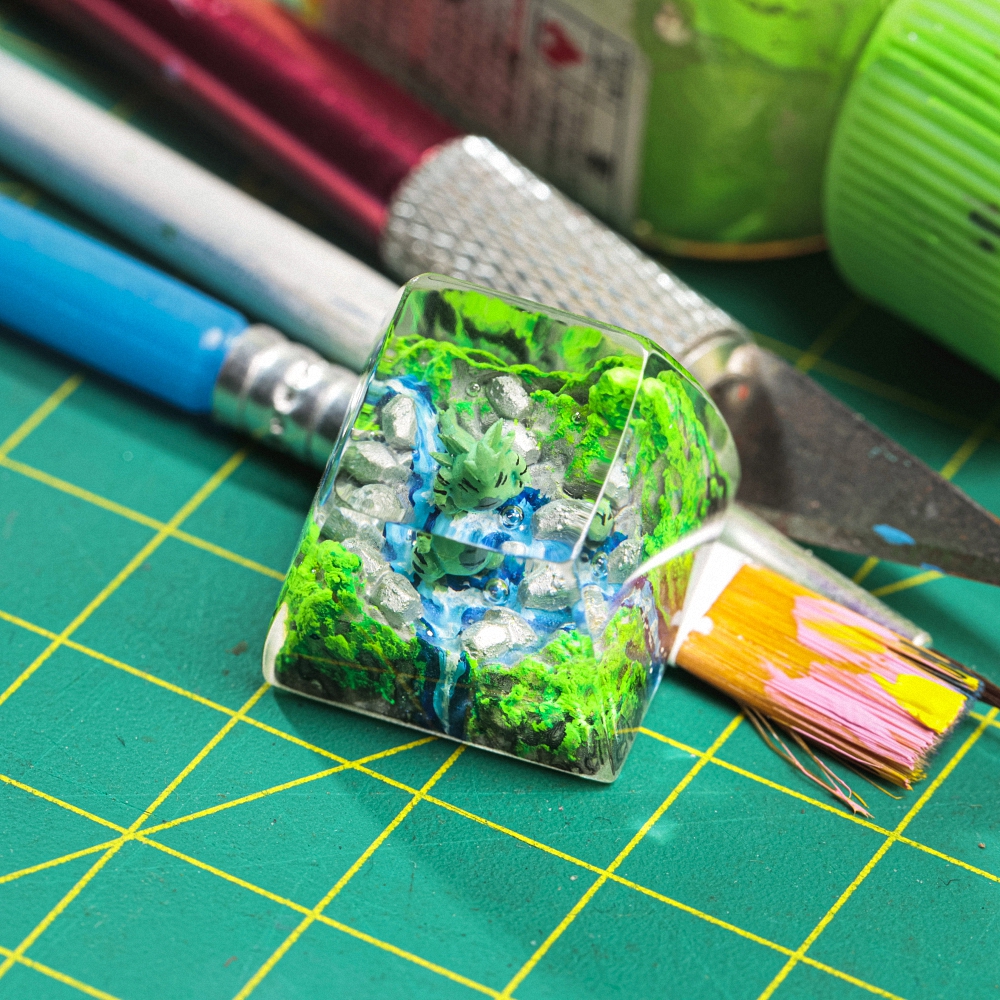 Pokemon - Tyranitar Artisan Keycap Breakwooden 3