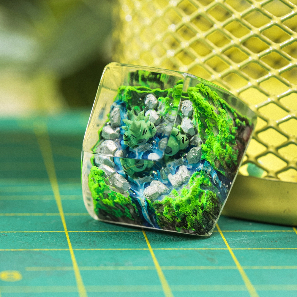 Pokemon - Tyranitar Artisan Keycap Breakwooden 3