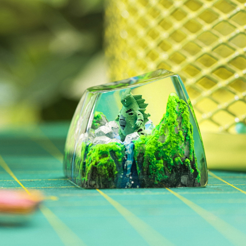 Pokemon - Tyranitar Artisan Keycap Breakwooden 3