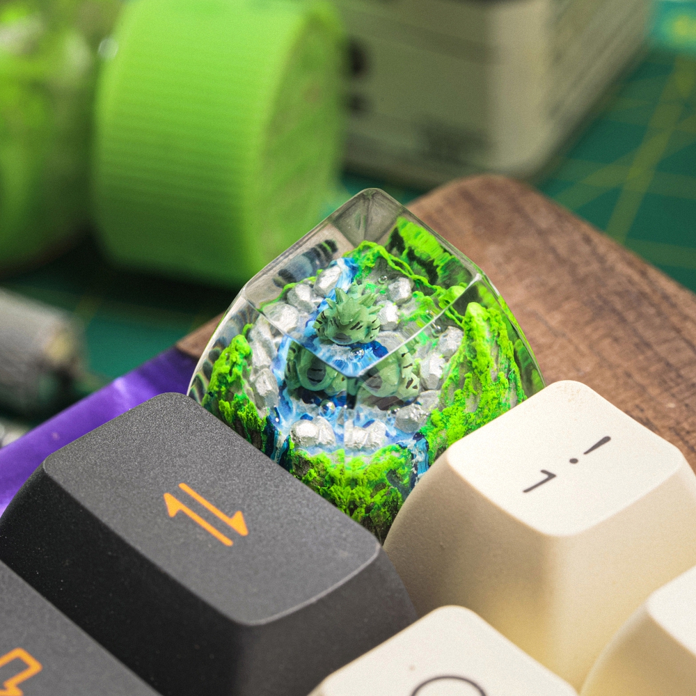 Pokemon - Tyranitar Artisan Keycap Breakwooden 3