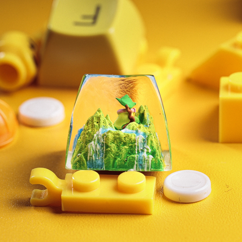 Pokemon - Victreebel Artisan Keycap Breakwooden