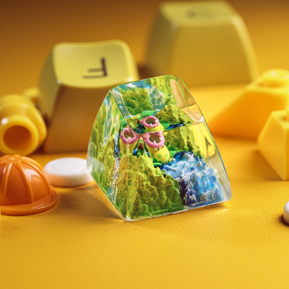 Pokemon - Victreebel Artisan Keycap Breakwooden