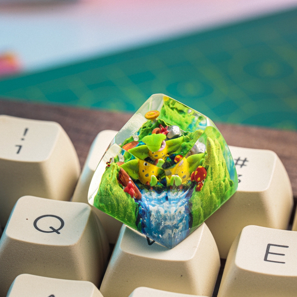 Pokemon - Victreebel Artisan Keycap Breakwooden 2