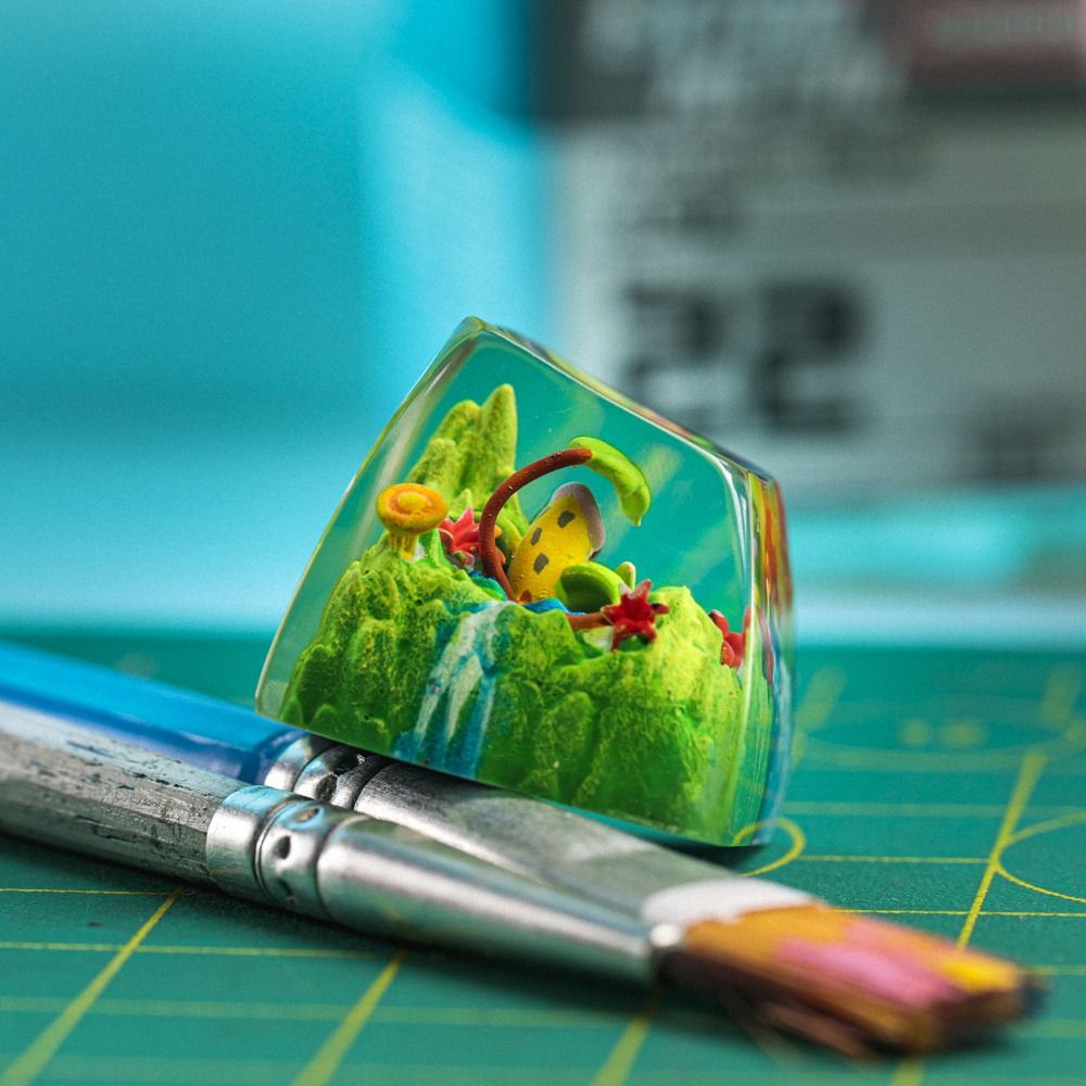 Pokemon - Victreebel Artisan Keycap Breakwooden 3