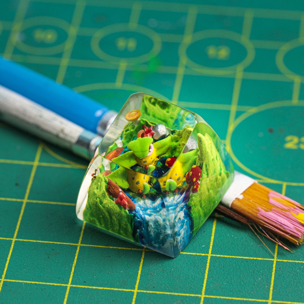 Pokemon - Victreebel Artisan Keycap Breakwooden 3
