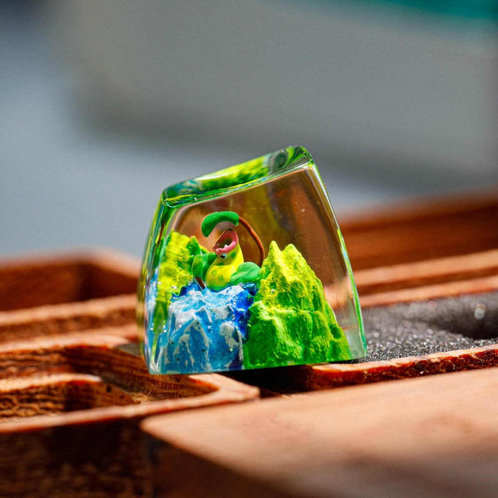 Pokemon - Victreebel Artisan Keycap Breakwooden 4