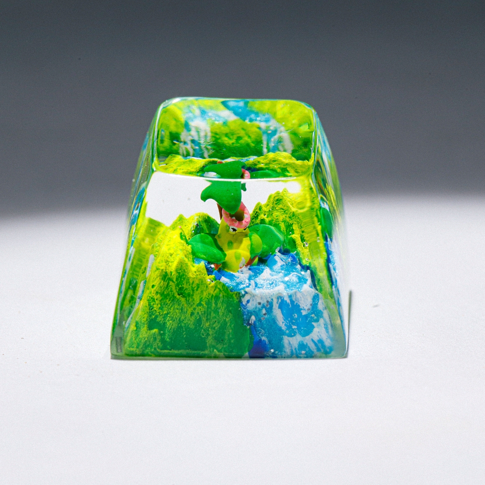 Pokemon - Victreebel Artisan Keycap Breakwooden 4