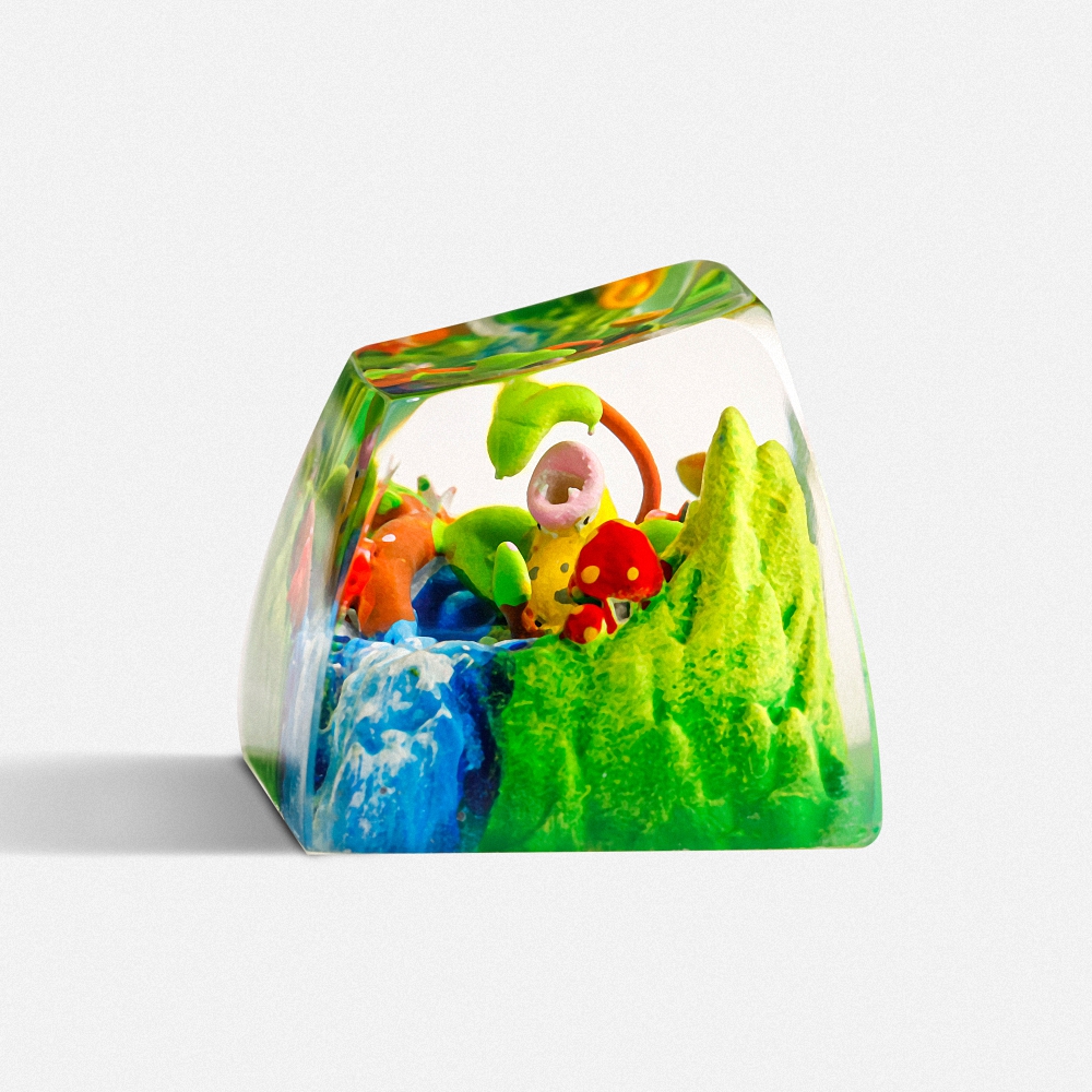 Pokemon - Victreebel Artisan Keycap Breakwooden 5