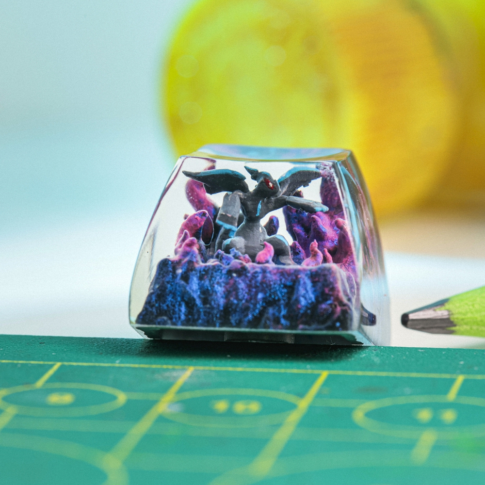 Pokemon - Zekrom Artisan Keycap Breakwooden