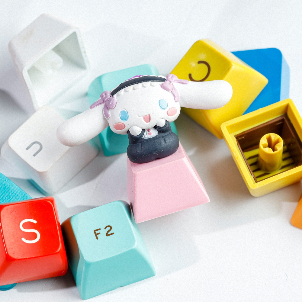 Rabbit Artisan Keycap Breakwooden 4